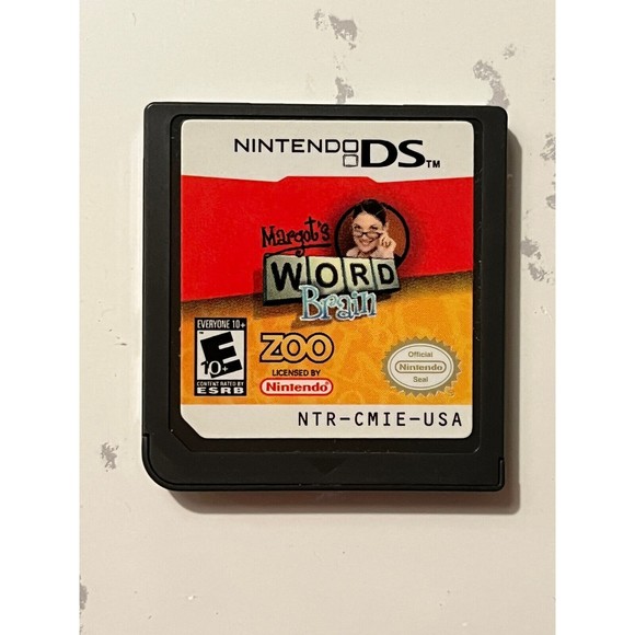 Margot's Word Brain Nintendo DS Game Spelling Vocabulary Test Knowledge - Picture 5 of 7